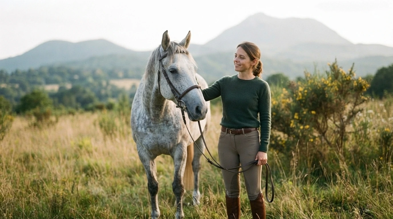 Cours d'équitation à Bègues, Allier